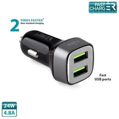 Ładowarka Puro 4.8 A  (FCMCH2USB48SCBLK)