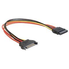 Gembird SATA 15-pin - SATA 15-pin, 0.3m, Wielokolorowy (CC-SATAMF-01)