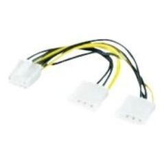 Mcab Molex x2 - PCIe 8-pin, 0.15m, Żółty (7008011)