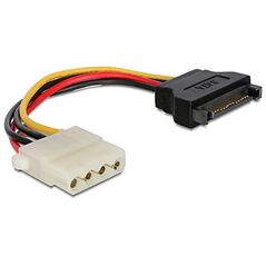 Gembird Molex - SATA, 0.15m, Wielokolorowy (CC-SATA-PS-M)