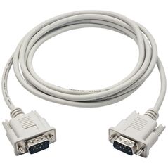 Akyga DB-9 - DB-9, 2m, Biały (AK-CO-03)