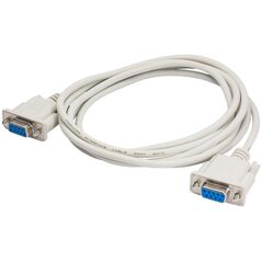 Akyga DB-9 - DB-9, 2m, Szary (AK-CO-04)