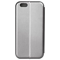 Etui Book Magnetic iPhone 7/7S stalowy /steel