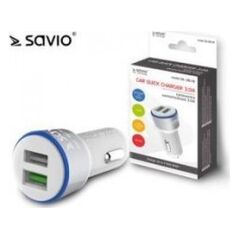 Ładowarka Savio SA-06 2x USB-A 3 A  (SA-06/W)