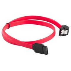Lanberg SATA - SATA, 0.5m, Czerwony (CA-SASA-13CC-0050-R)
