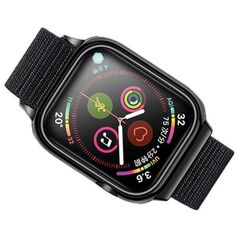 Usams Pasek z etui Apple Watch 4 40mm. czarny/black ZB73IW1 (US-ZB073)