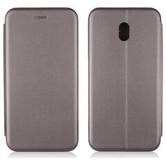 Etui Book Magnetic Xiaomi Redmi 8A stalowy/steel