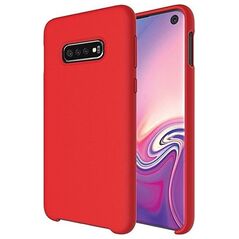 Etui Silicone Samsung S10 Plus G975 czerwony/red