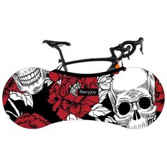 FlexyJoy Elastyczny, uniwersalny pokrowiec rowerowy z systemem łatwego zakładania i etui transportowym (FJB744)