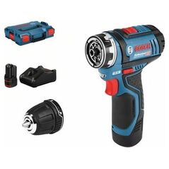 Wiertarko-wkrętarka Bosch GSR 12V-35 FC 12 V 2 x akumulator 3 Ah (06019H3001)