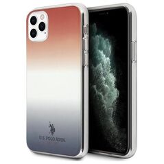 U.S. Polo Assn US Polo USHCN65TRDGRB iPhone 11 Pro Max czerwono-niebieski/blue&red Gradient Pattern Collection