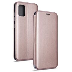 Etui Book Magnetic Samsung A41 A415 różowo-złoty/rose gold
