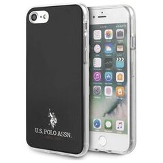 U.S. Polo Assn US Polo USHCI8TPUBK iPhone 7/8/SE 2020 czarny/black Shiny