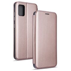 Etui Book Magnetic Samsung A20s A207 różowo-złoty/rose gold