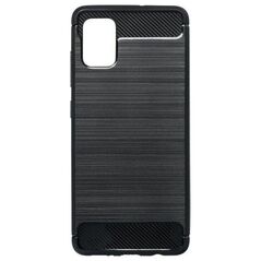 Etui Carbon Samsung A51 5G A516 czarny /black
