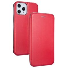 Etui Book Magnetic iPhone 12 6,7" Pro Max czerwony/red