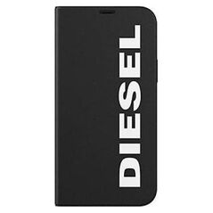 DIESEL BOOKLET CASE CORE IPHONE 12 / 12 PRO 6,1 CZARNY standard
