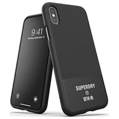 Dr Nona SuperDry Moulded Canvas iPhone X/Xs Case czarny/black 41544