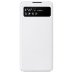 Samsung Etui S View Wallet Cover Galaxy A42 5G biały (EF-EA426PW)