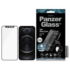 PanzerGlass E2E Microfracture do iPhone 12 /12 Pro CamSlider Swarovsky Case Friendly AntiBacterial