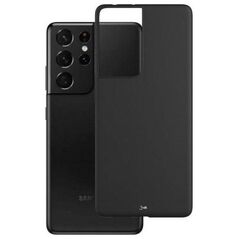 3MK 3MK Matt Case Samsung G998 S21 Ultra czarny/black