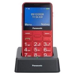 Telefon komórkowy Panasonic KX-TU155 Dual SIM Czerwony