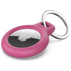 Belkin Secure AirTag Holder with Keyring - Pink
