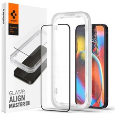 Spigen Szkło hartowane Spigen ALM Glass FC do Apple iPhone 13/ 13 Pro Black