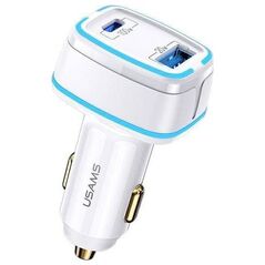Ładowarka Usams C24 1x USB-A 1x USB-C 4 A  (US-CC142)