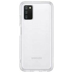 Samsung Etui Samsung Galaxy A03s EF-QA038TT Soft Clear Cover Transparent