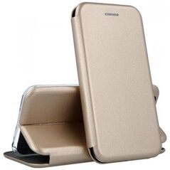 Etui IPHONE 13 portfel z klapką skóra ekologiczna Flip Elegance złote