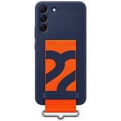 Samsung Samsung EF-GS906TNEGWW Silicone Cover with Strap Galaxy S22+ Navy