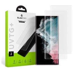 Glastify Szkło hartowane Glastify UVTG+ Samsung Galaxy S22 Ultra [2 PACK]