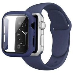 Beline Beline pasek Apple Watch Silicone 38/40/41mm blue colour + case