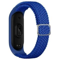 Beline Beline pasek Mi Band 3/4 Textile niebieski/sky blue
