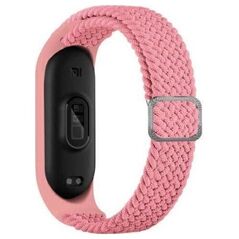 Beline Beline pasek Mi Band 3/4 Textile różowy/pink