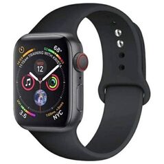 Beline Beline pasek Apple Watch Silicone 42/44/45mm black colour