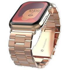 Mercury Mercury pasek Metal Apple Watch 42mm różowo złoty/rose gold