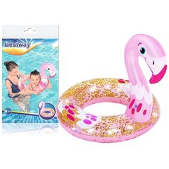 Bestway Koło Do Pływania Dla Dzieci Flaming 61cm x 61cm