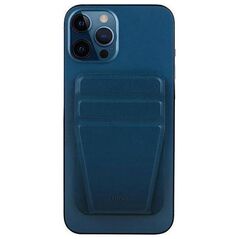 Podstawka Uniq UNIQ Lyft magnetyczny stojak na telefon snap-on stand and card holder niebieski/blue