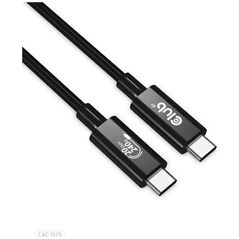 Kabel USB Club 3D USB-C - USB-C 2 m Czarny (CAC-1575)