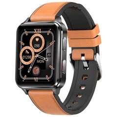Smartwatch Kumi KU5 Pro Czarno-brązowy  (KU-KU5P/BN)