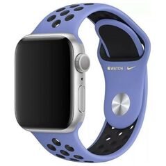 Apple Pasek Apple Watch MWU62FE/A 38/40/41mm Nike Sport Brand fioletowo-czarny/royal pulse-black