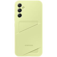 Samsung Samsung Card Slot Cover etui Samsung Galaxy A34 5G pokrowiec portfel na kartę limonkowe (EF-OA346TGEGWW)