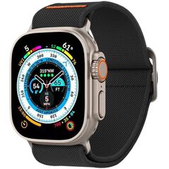 Spigen Pasek do APPLE WATCH 4 / 5 / 6 / 7 / 8 / SE / ULTRA (42 / 44 / 45 / 49 MM) Spigen Fit Lite Ultra czarne