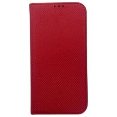 NO NAME Etui Smart Magnet book Samsung A04 A045 czerwony/red A04e / M13 5G