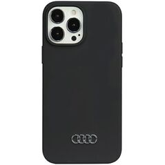 Audi Audi Silicone Case iPhone 13 Pro Max 6.7" czarny/black hardcase AU-LSRIP13PM-Q3/D1-BK