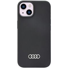 Audi Audi Silicone Case iPhone 14 6.1" czarny/black hardcase AU-LSRIP14-Q3/D1-BK