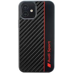 Audi Audi Carbon Fiber iPhone 11 / Xr 6.1" czarny/black hardcase AUS-TPUPCIP11-R8/D1-BK