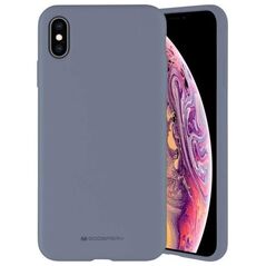 Mercury MERCURY SILICONE CASE IPHONE 15 PRO MAX (6.7), LAVENDER GRAY / LAWENDOWY